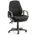 Global Industrial Low Back Executive Chair, Black 516148BK